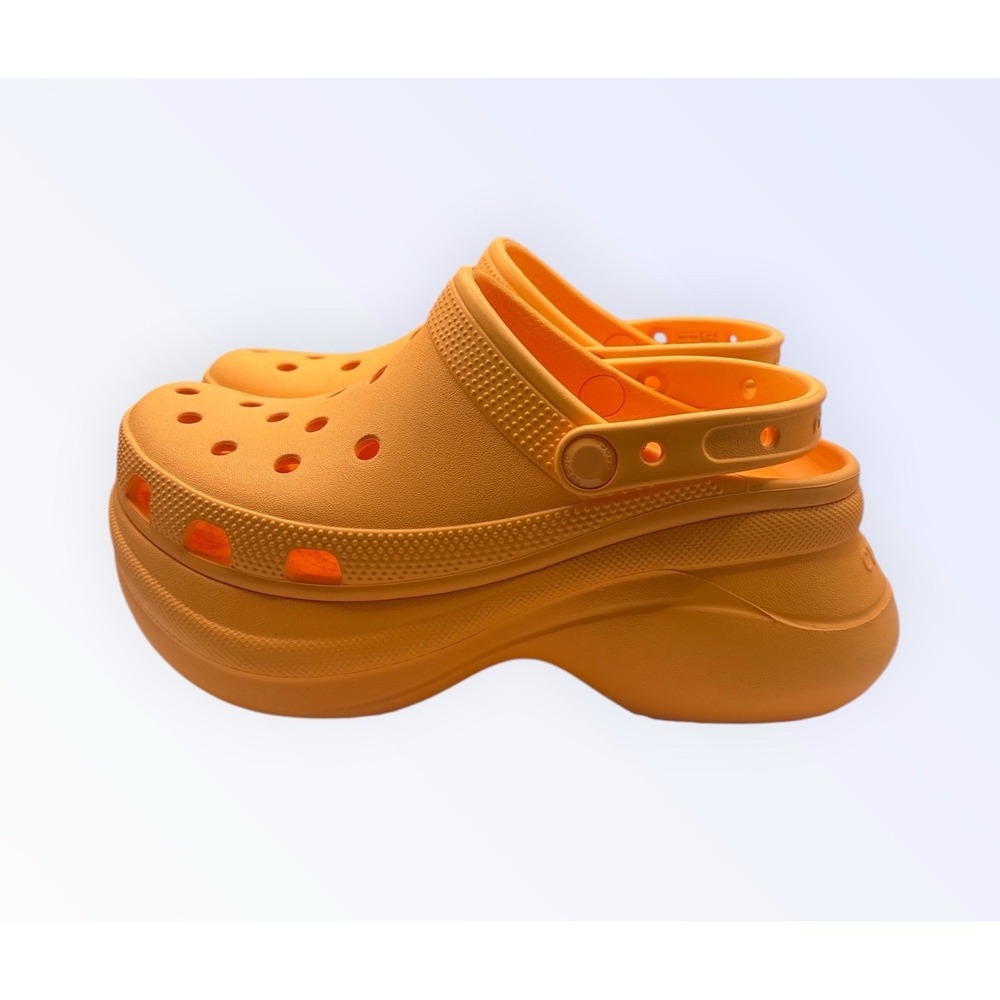 CROCS Crocs Classic Bae Clog 206302 Orange WOMENS 7 NWOB